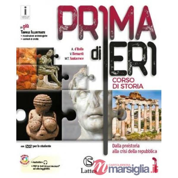 PRIMA DI IERI VOL. 1 CON DVD-ROM E ATLANTE 1 + TAVOLE ILLUSTRATE