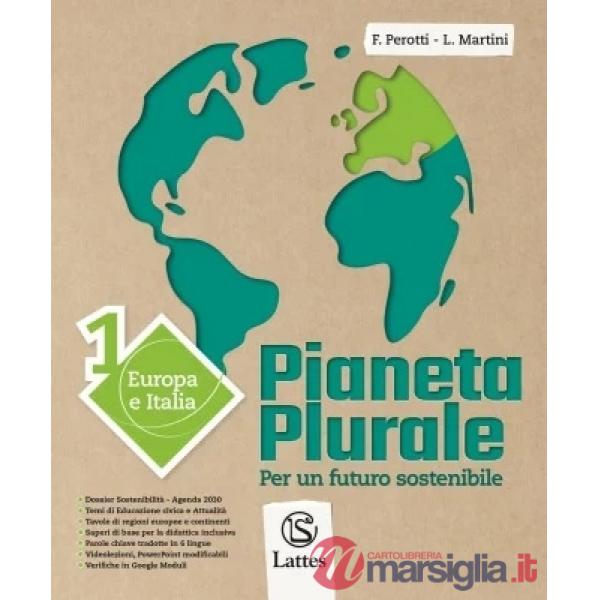 PIANETA PLURALE VOL. 1 + ATLANTE 1 + REGIONI D'ITALIA + INFOGRAFICHE