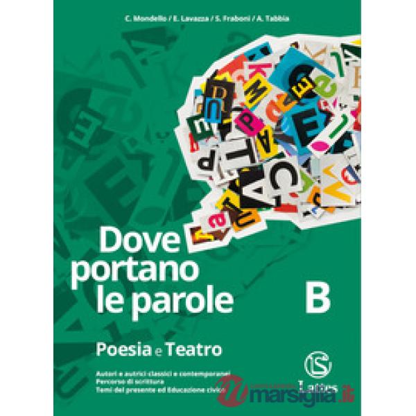 DOVE PORTANO LE PAROLE VOL. B POESIA E TEATRO