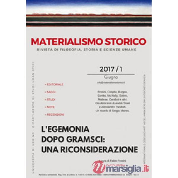 Materialismo storico. Rivista di filosofia, storia e scienze umane (2017). Vol. 