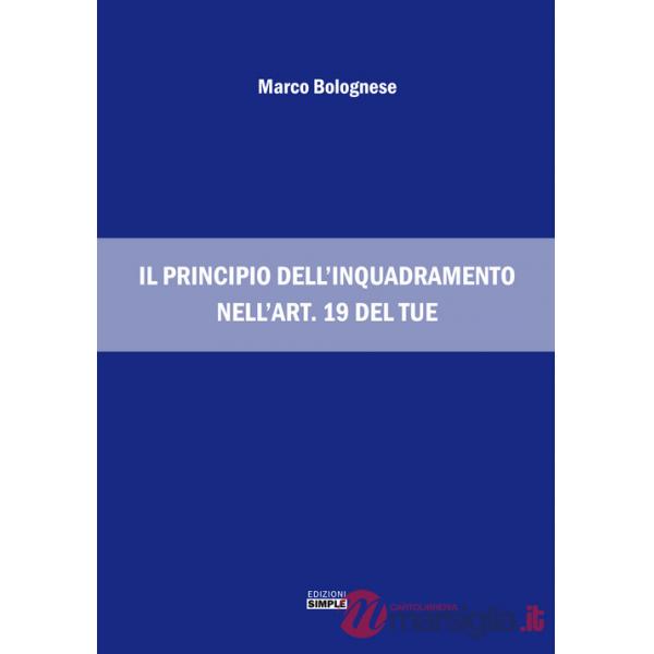 Principio dell'inquadramento nell'art. 19 del TUE (Il)