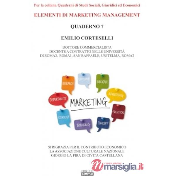 Elementi di marketing management