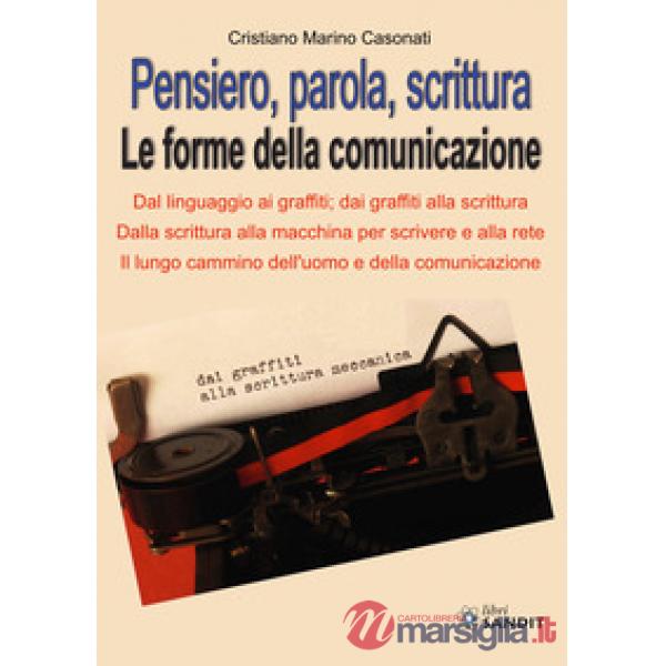 Pensiero, parola, scrittura. Le forme della comunicazione. Dal linguaggio ai graffiti dai graffiti alla scrittura. Dalla scritt