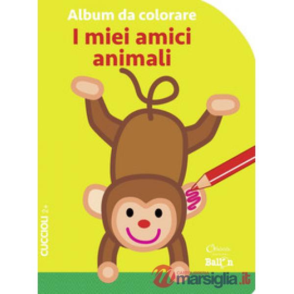 Miei amici animali. Album da colorare. Ediz. a colori (I)