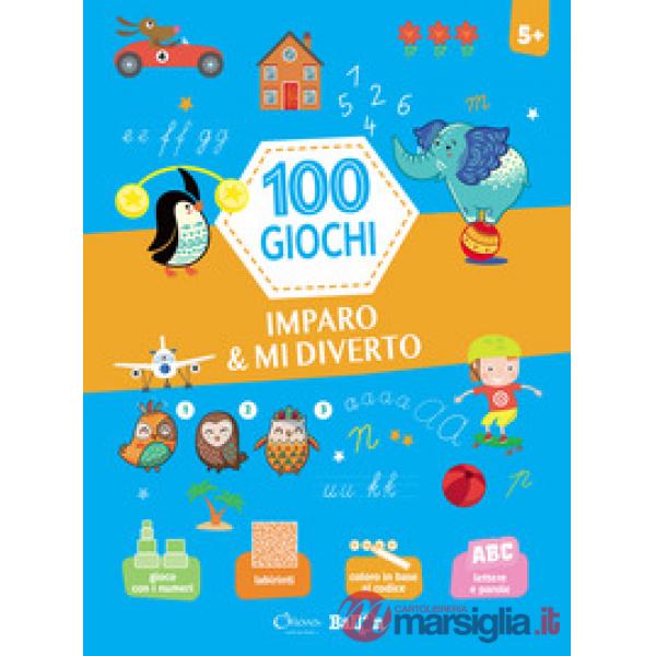 Imparo & mi diverto. 100 giochi. Ediz. a colori