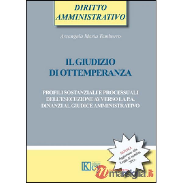 Il giudizio di ottemperanza. Profili sostanziali e processuali dell'esecuzione avverso la p.a. dinanzi al giudice amministrativo