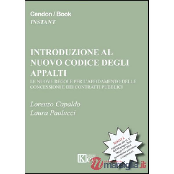 Introduzione al nuovo codice degli appalti. Le nuove regole per l'affidamento delle concessioni e dei contratti pubblici