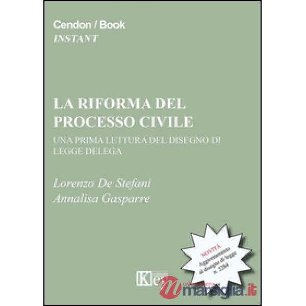 La riforma del processo civile. Una prima lettura del disegno di legge delega