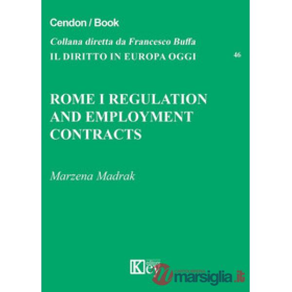 Rome I regulation and employment contracts