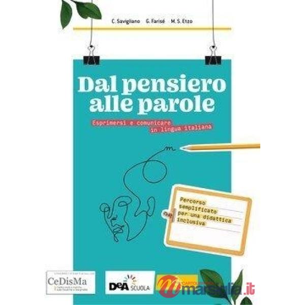 DAL PENSIERO ALLE PAROLE EBOOK PERCORSO SEMPLIFICATO