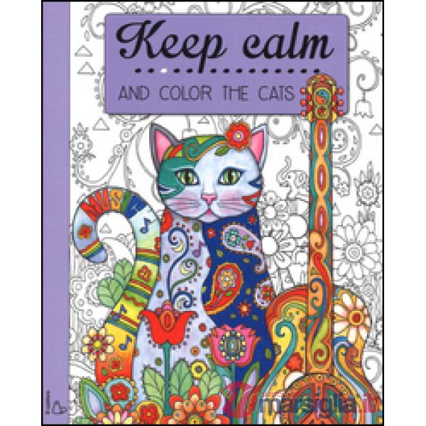 Keep calm and color the cats