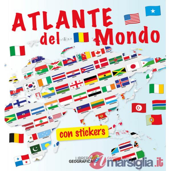 Atlante del mondo. Con Adesivi