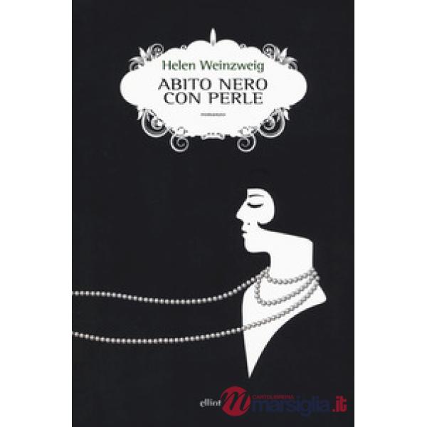Abito nero con perle