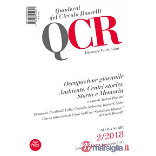 QCR. Quaderni del Circolo Fratelli Rosselli (2018). Vol. 2