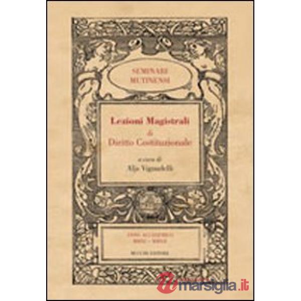 Lezioni magistrali di diritto costituzionale