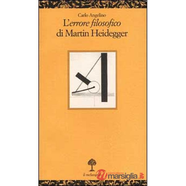 «errore filosofico» di Martin Heidegger (L')