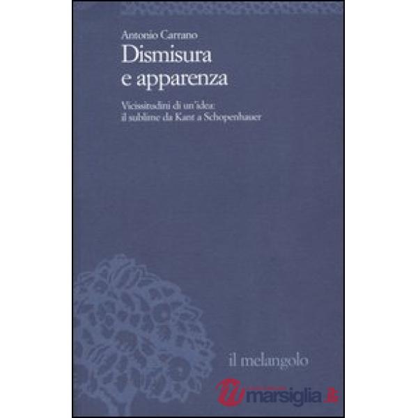 Dismisura e apparenza. Vicissitudini di un'idea: il sublime da Kant a Schopenhau