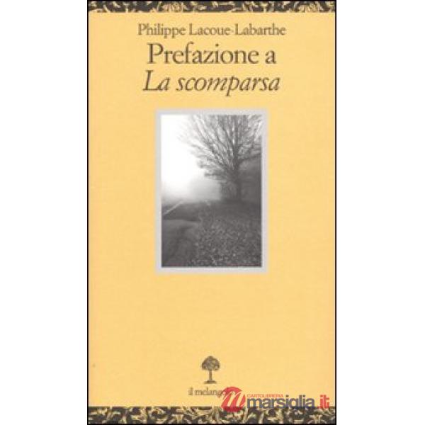 Prefazione a «La scomparsa»
