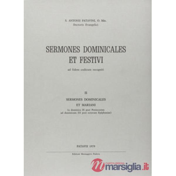 Sermones dominicales et festivi. Vol. 2: Sermones dominicales et mariani