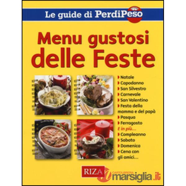 Menu gustosi delle feste