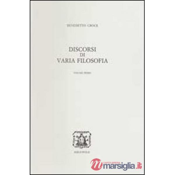 Discorsi di varia filosofia