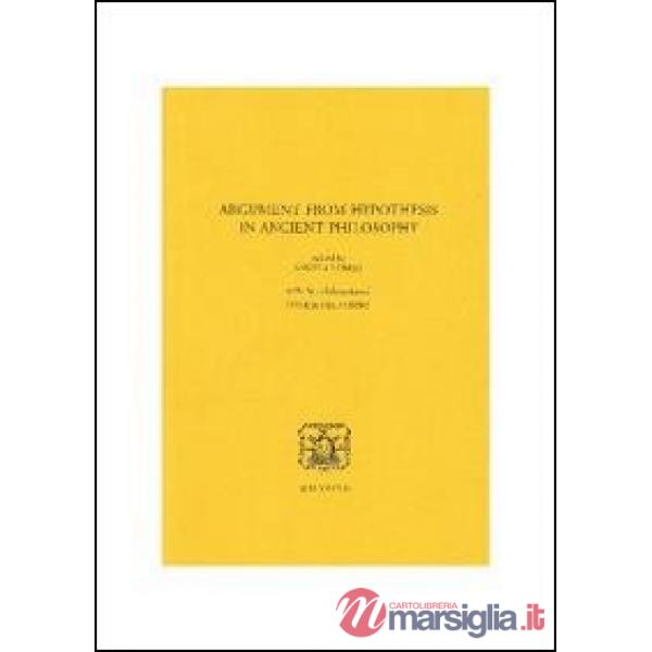 Argument from hypothesis in ancient philosophy
