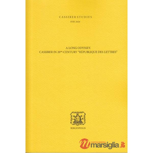 Long Odyssey. Cassirer in 20th-century «République des lettres» (A)