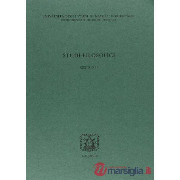 Studi filosofici. Vol. 33