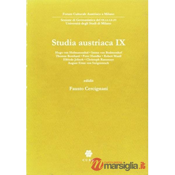 Studia austriaca. Vol. 9