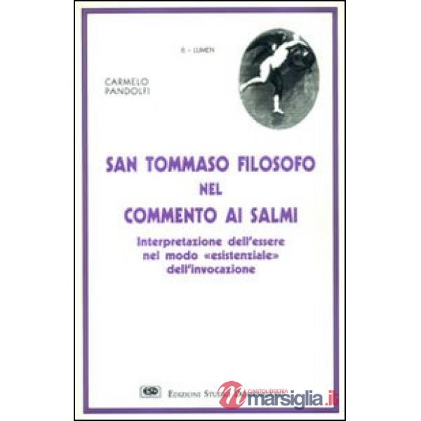 San Tommaso filosofo nel commento ai Salmi