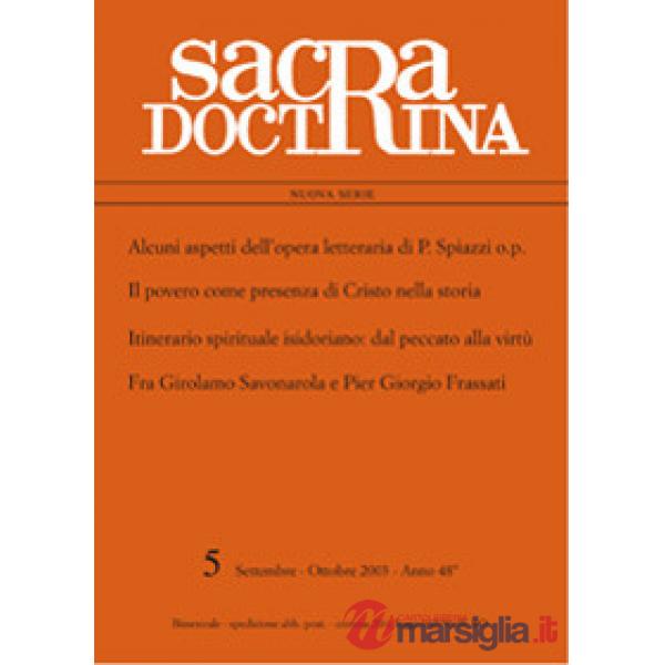 Sacra doctrina (2003). Vol. 48