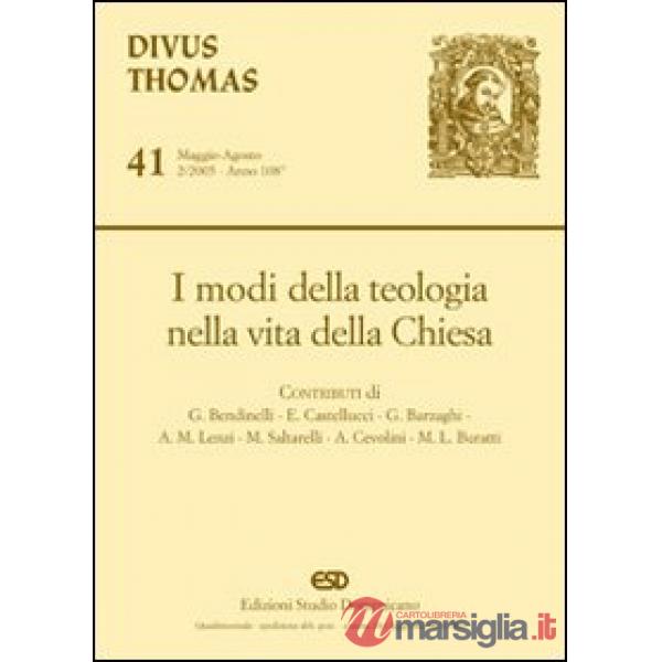 Modi della teologia nella vita della Chiesa (I)