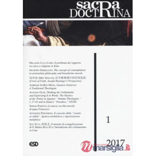 Sacra doctrina (2017). Vol. 1