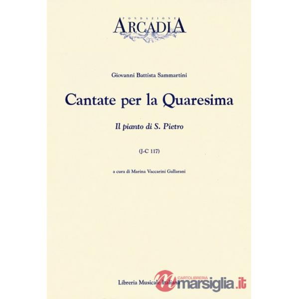 Cantate per la Quaresima. L'Addolorata divina madre e desolatissima nella Soledad (J-C 123)