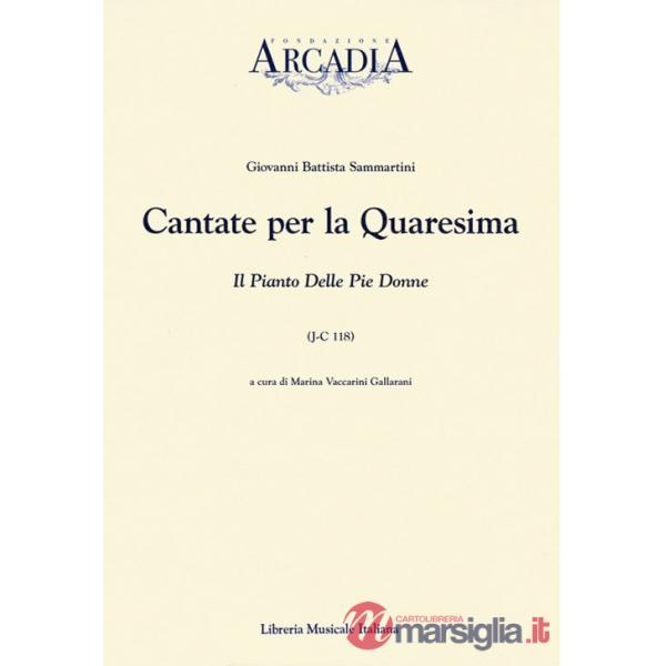 Cantate per la Quaresima. Il canto delle pie donne (J-C 118)