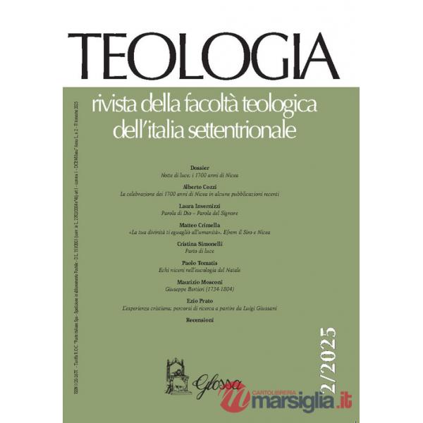 Teologia. Rivista della facoltà teologica dell'Italia settentrionale (2025). Vol. 2