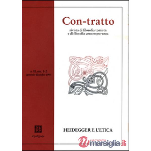Con-tratto. Rivista di filosofia tomista e di filosofia contemporanea vol. 1-2 (