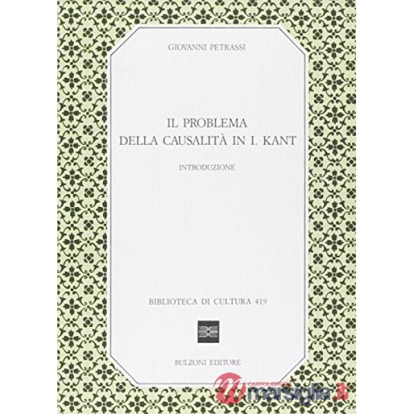 Problema della causalità in I. Kant. Introduzione (Il)