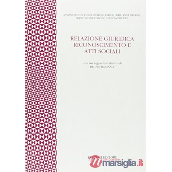 Relazione giuridica, riconoscimento e atti sociali