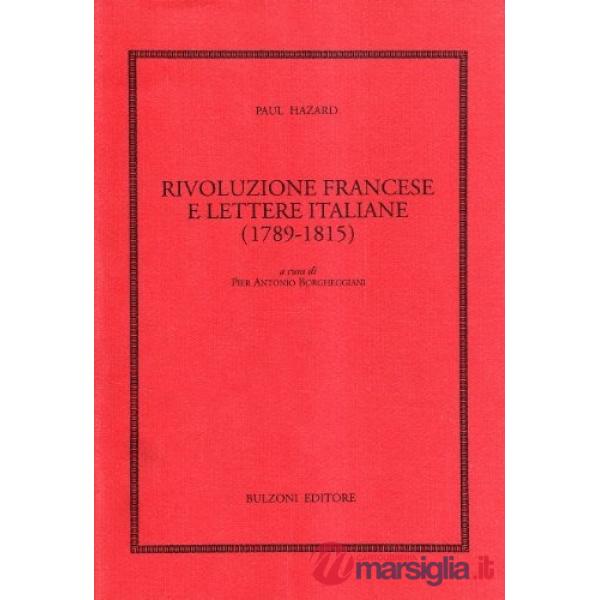 Rivoluzione francese e lettere italiane (1789-1815)
