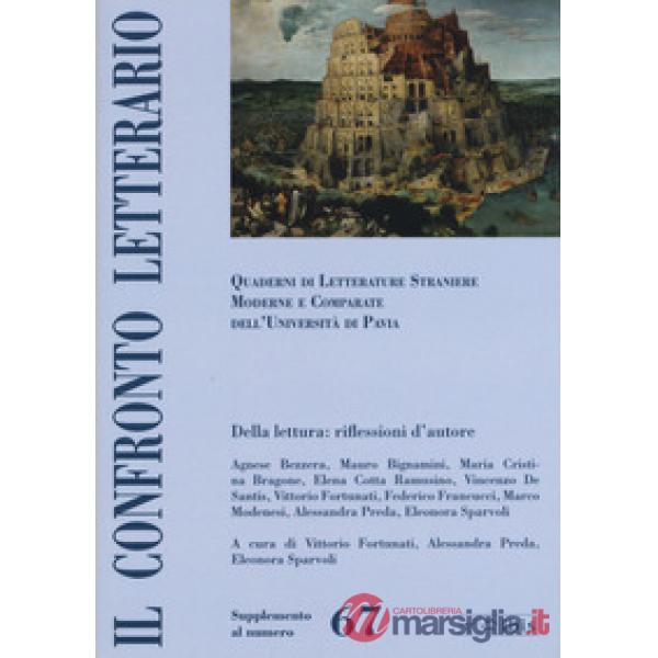 Confronto letterario. Quaderni del Dipartimento di lingue e letterature straniere moderne dell'Università di Pavia (Il). Vol. 67