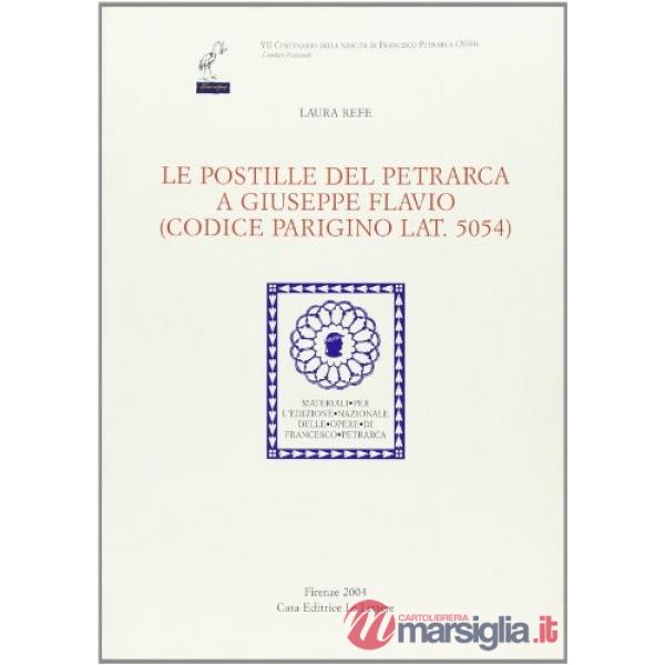 Postille del Petrarca a Giuseppe Flavio (codice parigino lat. 5054) (Le)