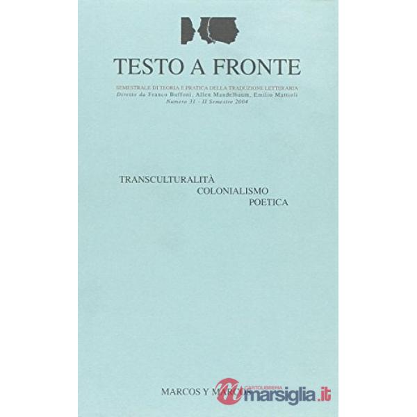 Testo a fronte. Vol. 31
