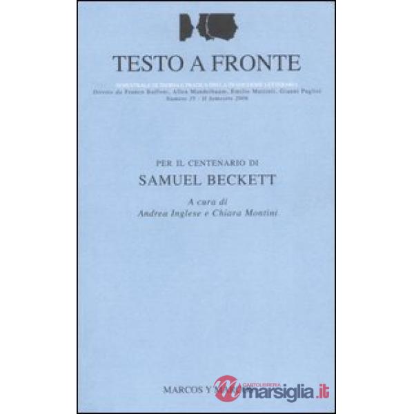 Testo a fronte. Vol. 35