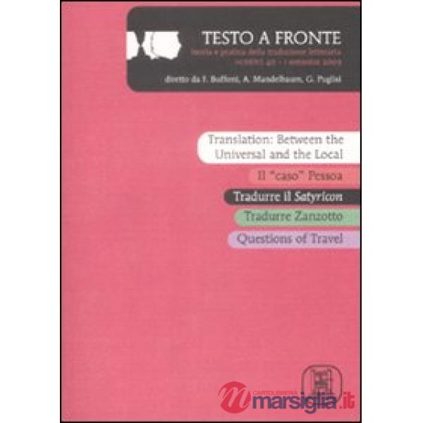 Testo a fronte. Vol. 40