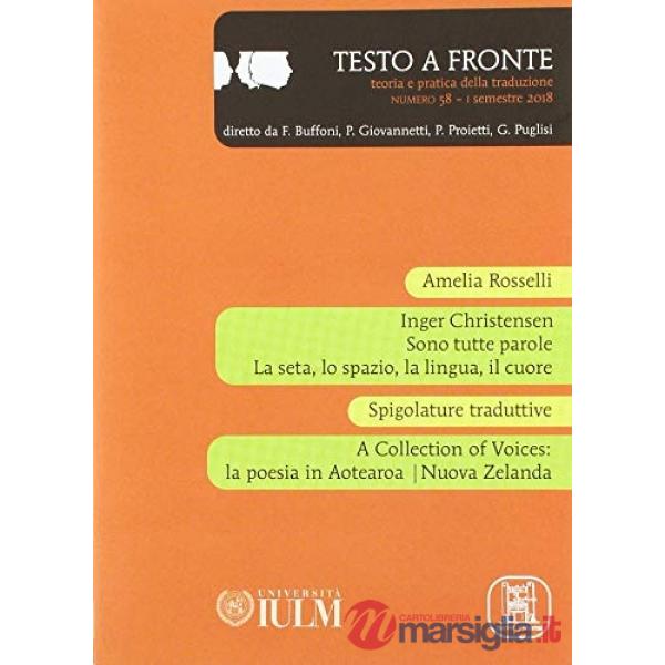 Testo a fronte. Vol. 58