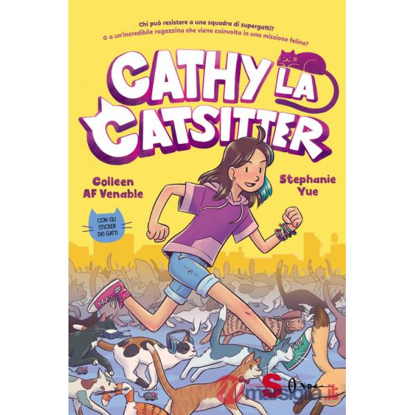 Cathy la catsitter. Con adesivi