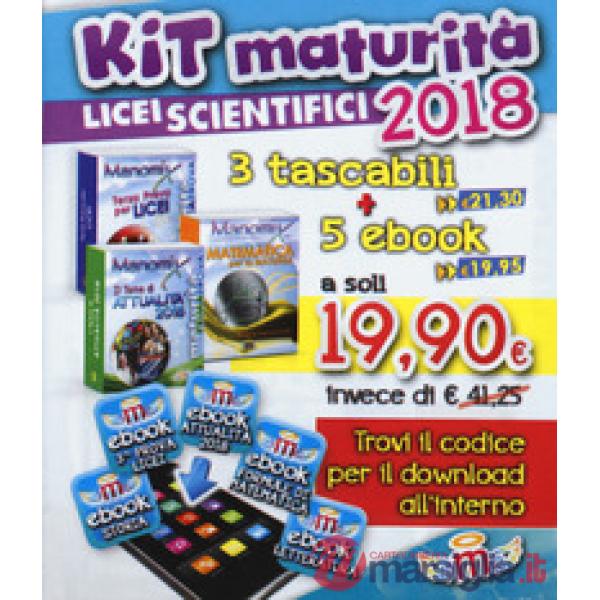 Manomix. Maturità per Licei scientifici 2018. Kit. Con 5 ebook