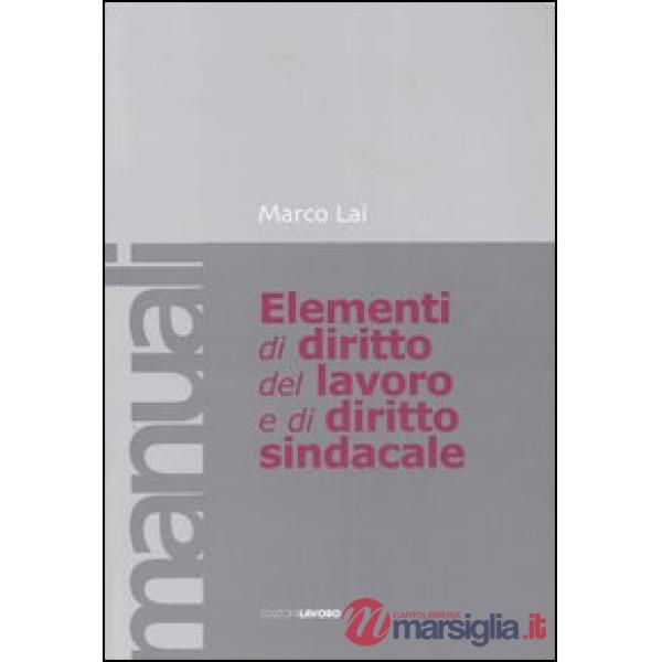 Elementi di diritto del lavoro e sindacale