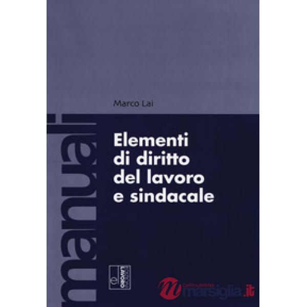 Elementi di diritto del lavoro e sindacale
